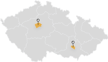 Mapa: Kde působíme